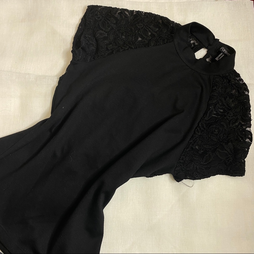 Classy turtle-Neck black shirt.